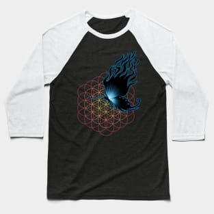 black fire butterfly Baseball T-Shirt